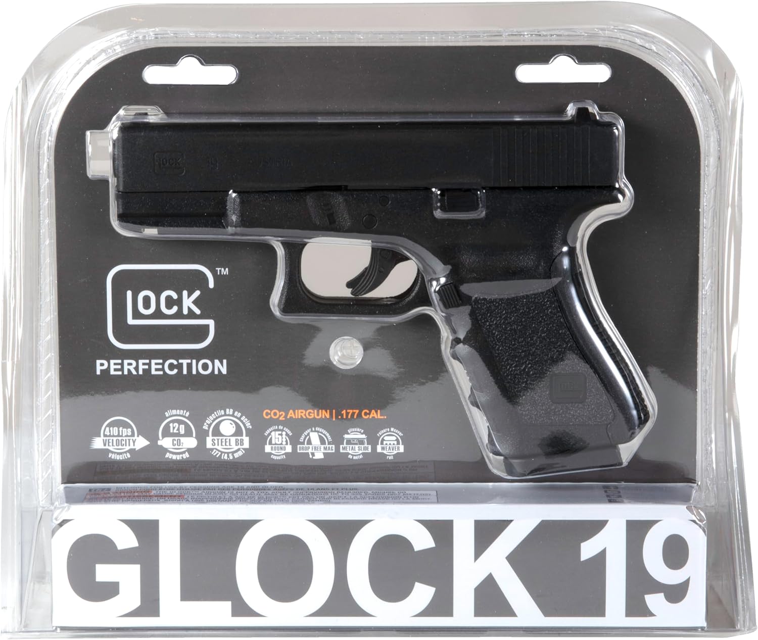 Umarex Glock 19 Gen3 .177 Caliber BB Gun Air Pistol